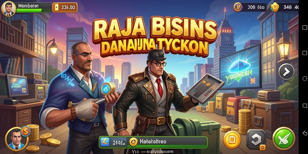 Tampilan menarik gameplay 3446 yang penuh strategi Tycoon.