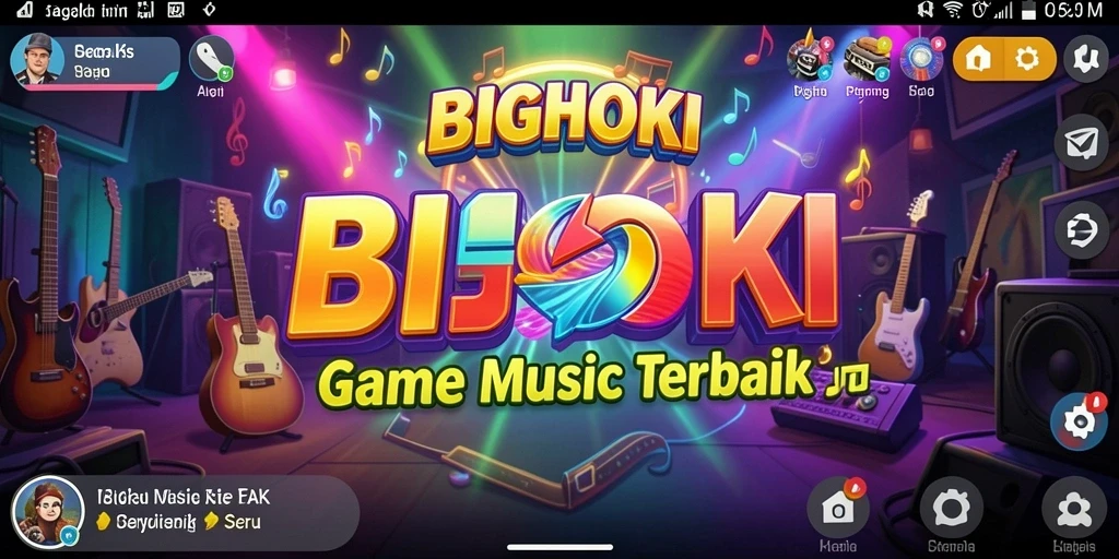 Screenshot utama BIGHOKI menampilkan gameplay menarik dan penuh warna.