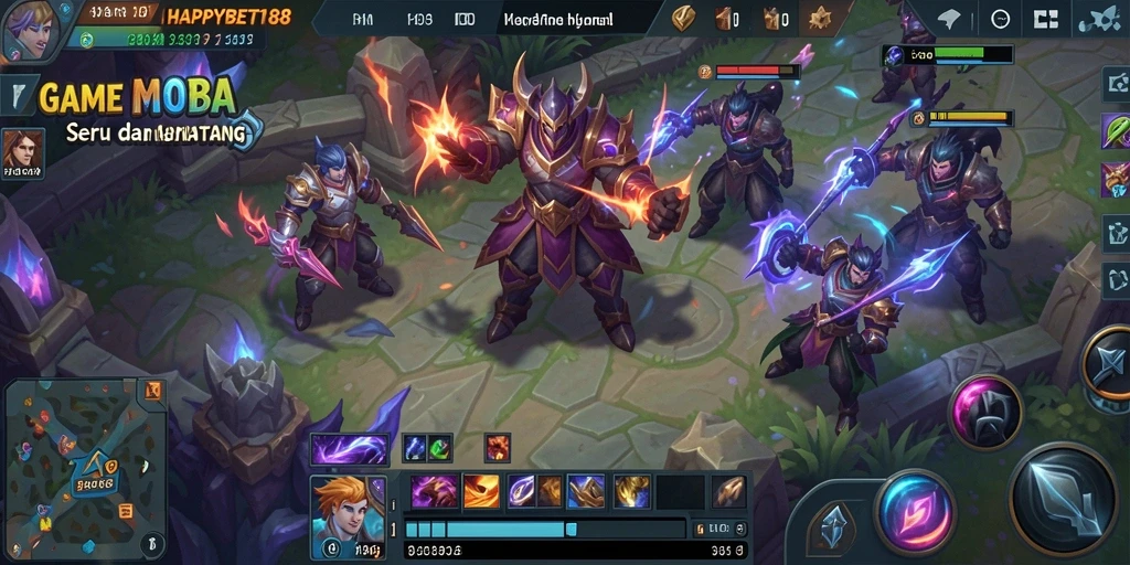 Gameplay seru dengan karakter unik di HAPPYBET188.