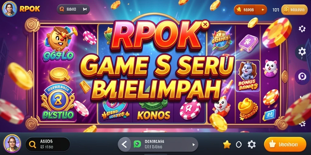 Gameplay RPOK yang menarik dan menegangkan di mesin slot.