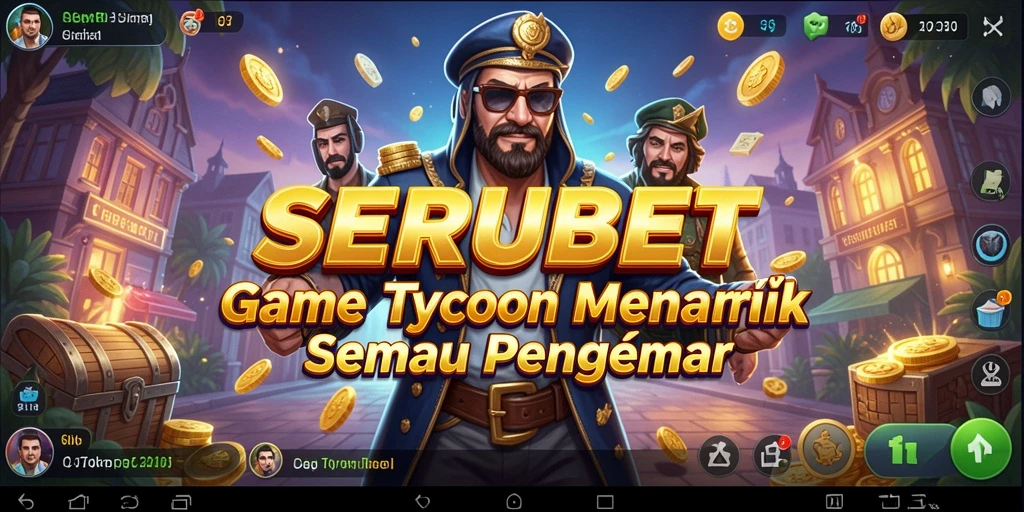 Tampilan gameplay SERUBET yang menakjubkan dan penuh tantangan.