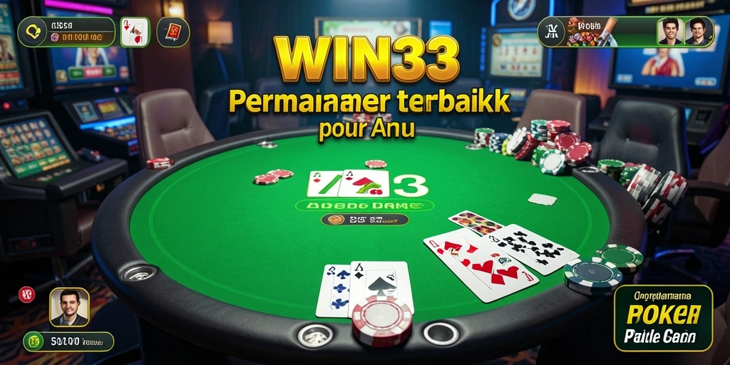 Tampilan gameplay seru di WIN33 dengan pemain aktif.